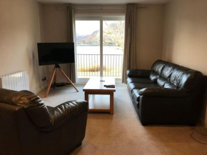 Duisky Apartment with view over loch Linnhe.